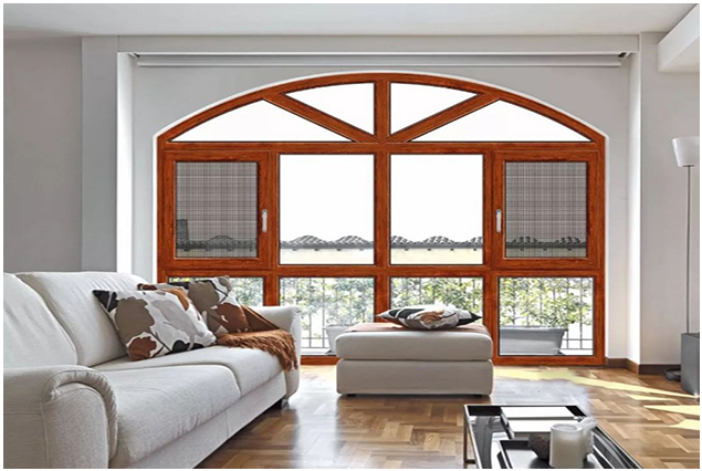 铝合金门窗色彩可以选用和家具相近的